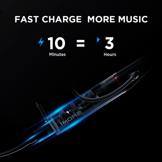 product-view 1MORE Dual Driver Active Noise Cancelling Pro Wireless In-Ear Headphones 